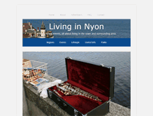 Tablet Screenshot of livinginnyon.com